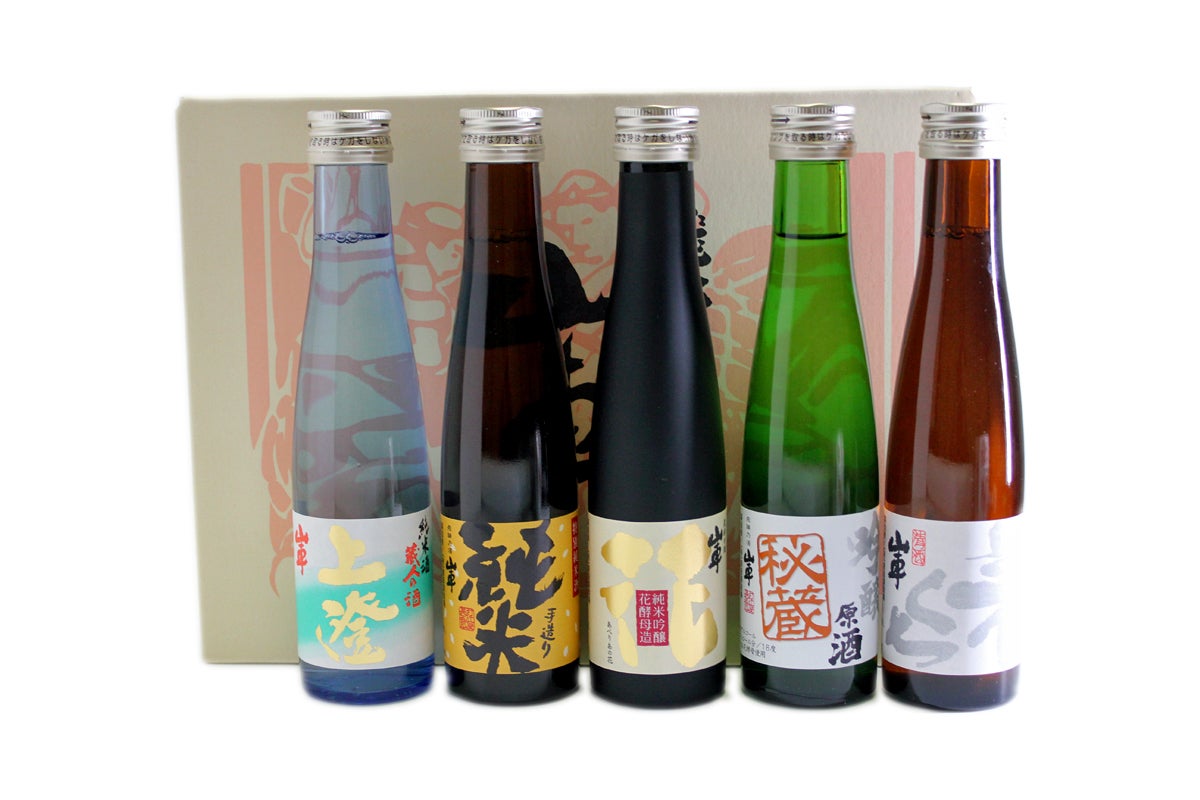 きき酒のみくらべ 山車プレミアムセット　【原田酒造場】