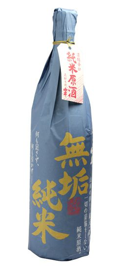 純米原酒 無垢純米 1800ml　【原田酒造場】