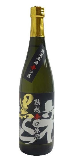 熟成辛口原酒 辛くち黒 720ml　【原田酒造場】