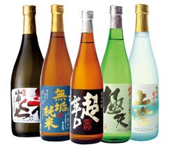 本格派！厳選辛口セット【720ml×5】　【原田酒造場】