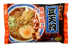 飛騨高山らーめん 豆天狗（2食入）　【原田酒造場】