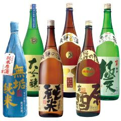 【25EF03／福箱】大吟醸あべりあ1800ml、純米吟醸1800ml、特別本醸造極天1800ml、無垢純米1800ml、特別純米1800ml、蔵出し原酒1800ml【原田酒造場】