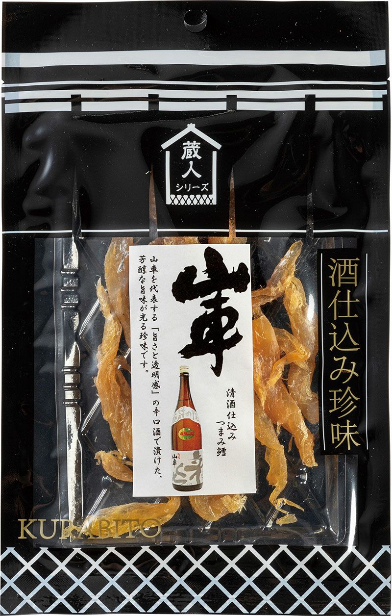 山車仕込みつまみ鱈　【原田酒造場】