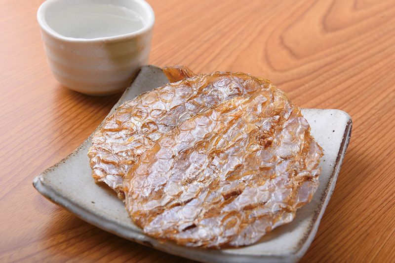 山車仕込みカワハギ　【原田酒造場】