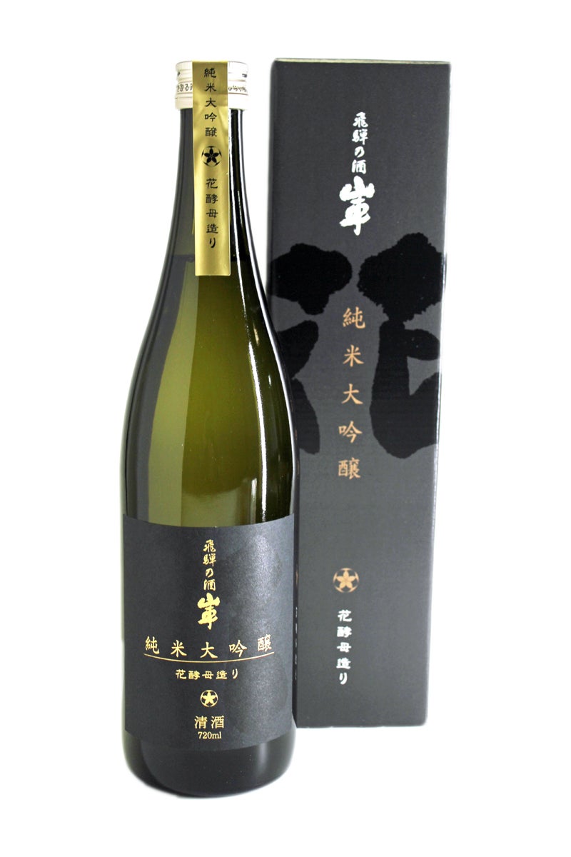 【母の日・父の日・ありがとうカード付き】純米大吟醸 花酵母造り 720ml　【原田酒造場】