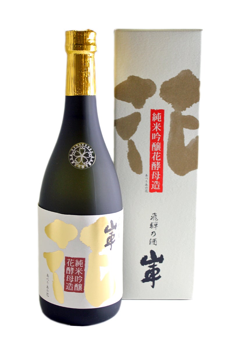 【母の日・父の日・ありがとうカード付き】純米吟醸 花酵母造り 720ml　【原田酒造場】